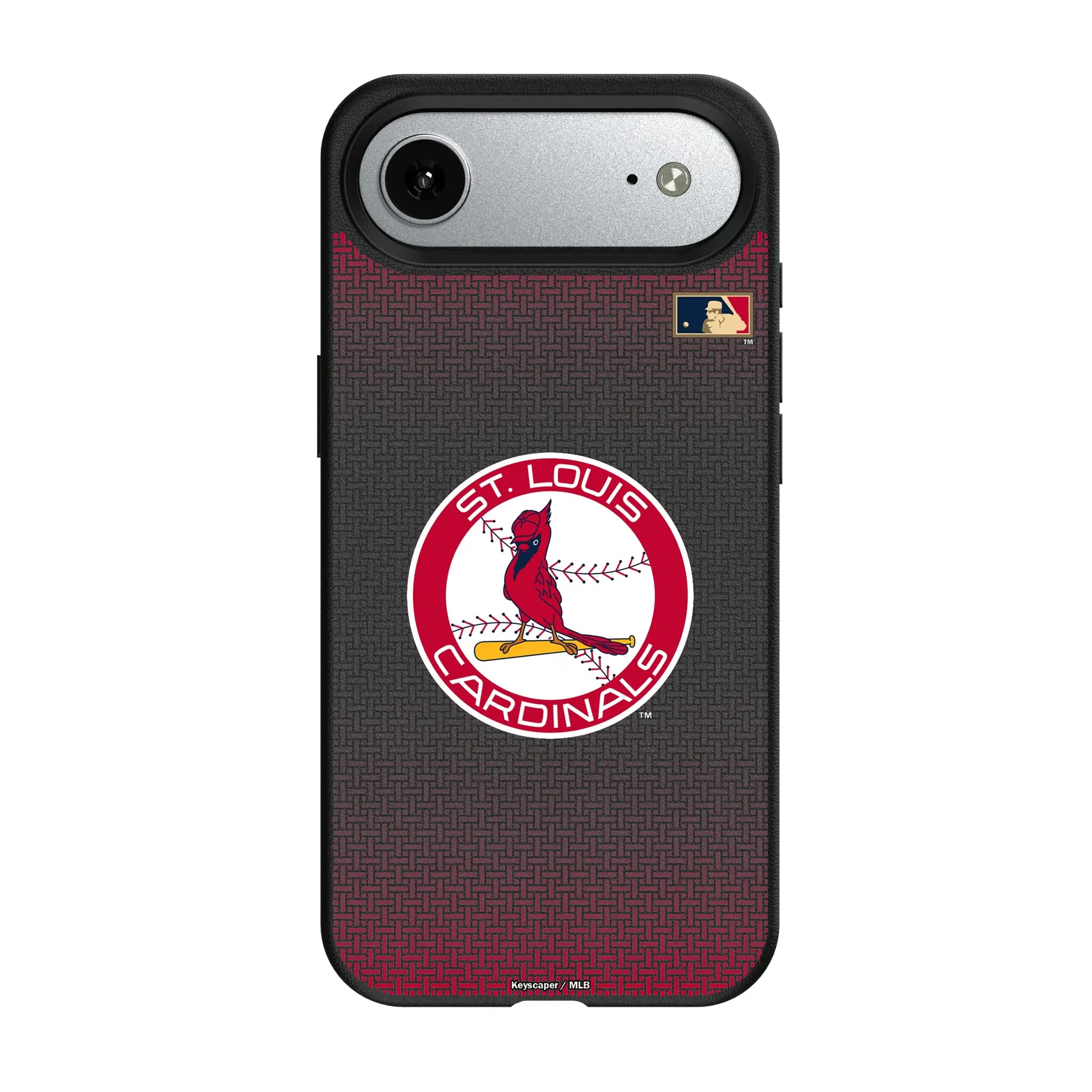 St Louis Cardinals 1966-1997 - Cooperstown Collection Linen MagSafe Compatible Phone Case for Apple iPhone