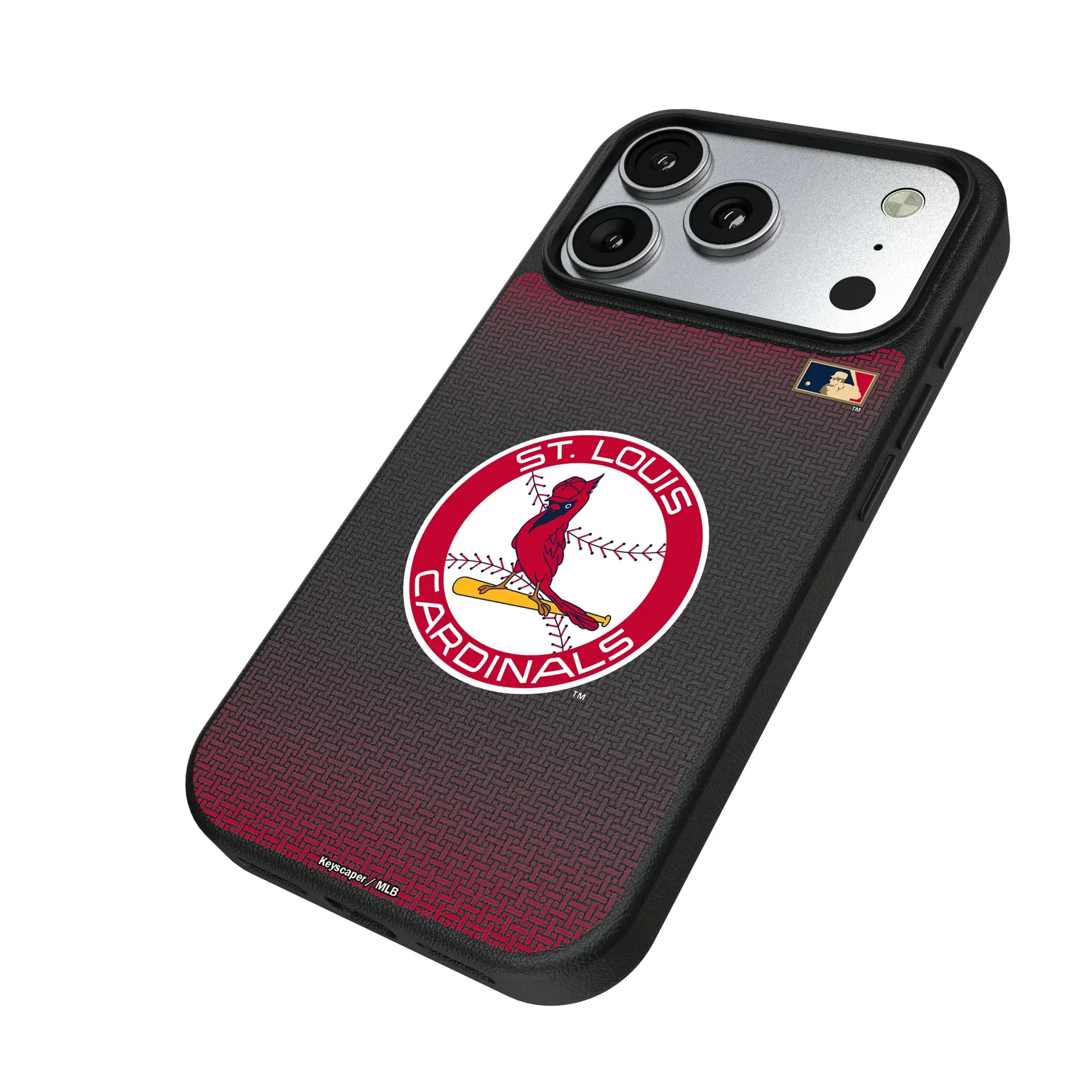 St Louis Cardinals 1966-1997 - Cooperstown Collection Linen MagSafe Compatible Phone Case for Apple iPhone
