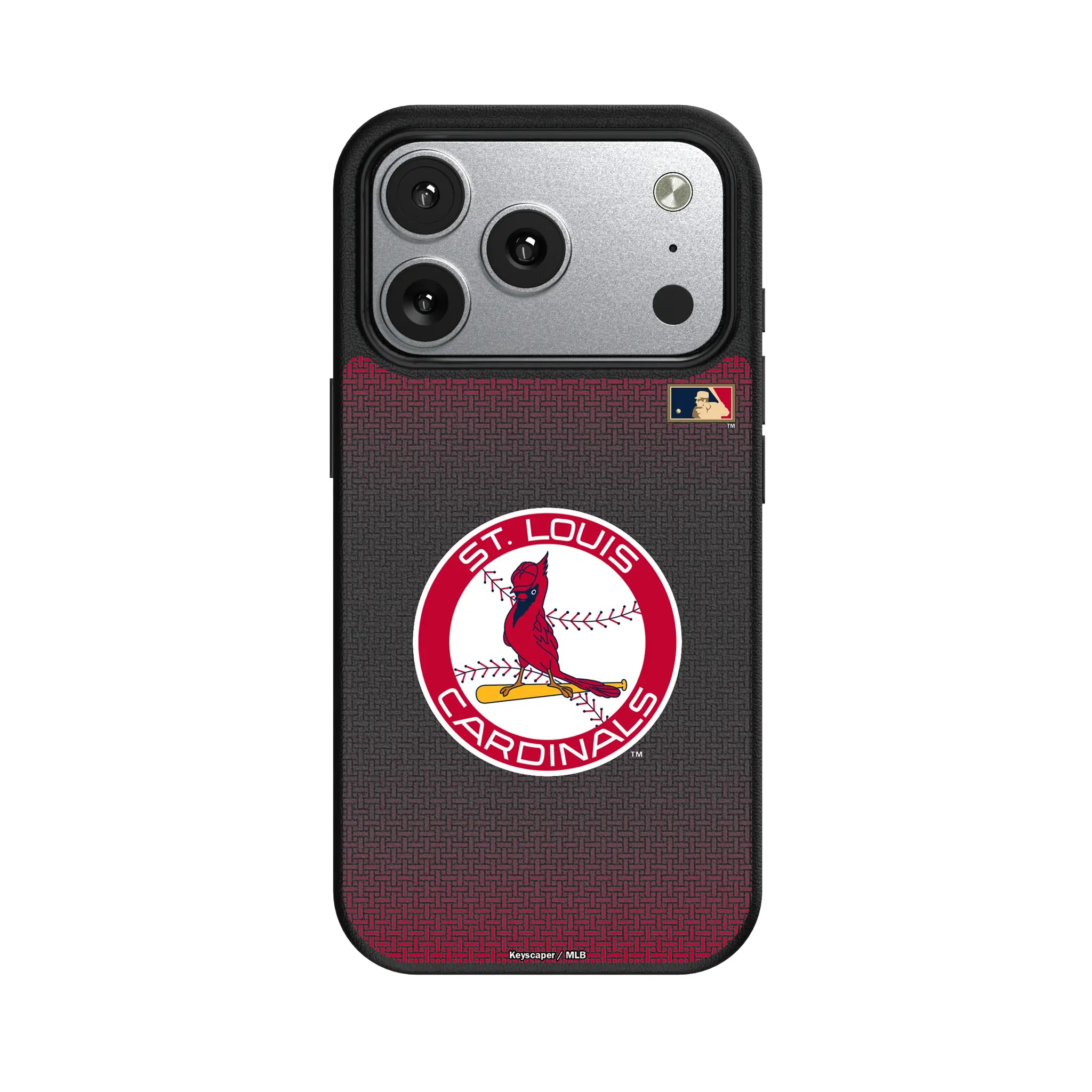 St Louis Cardinals 1966-1997 - Cooperstown Collection Linen MagSafe Compatible Phone Case for Apple iPhone