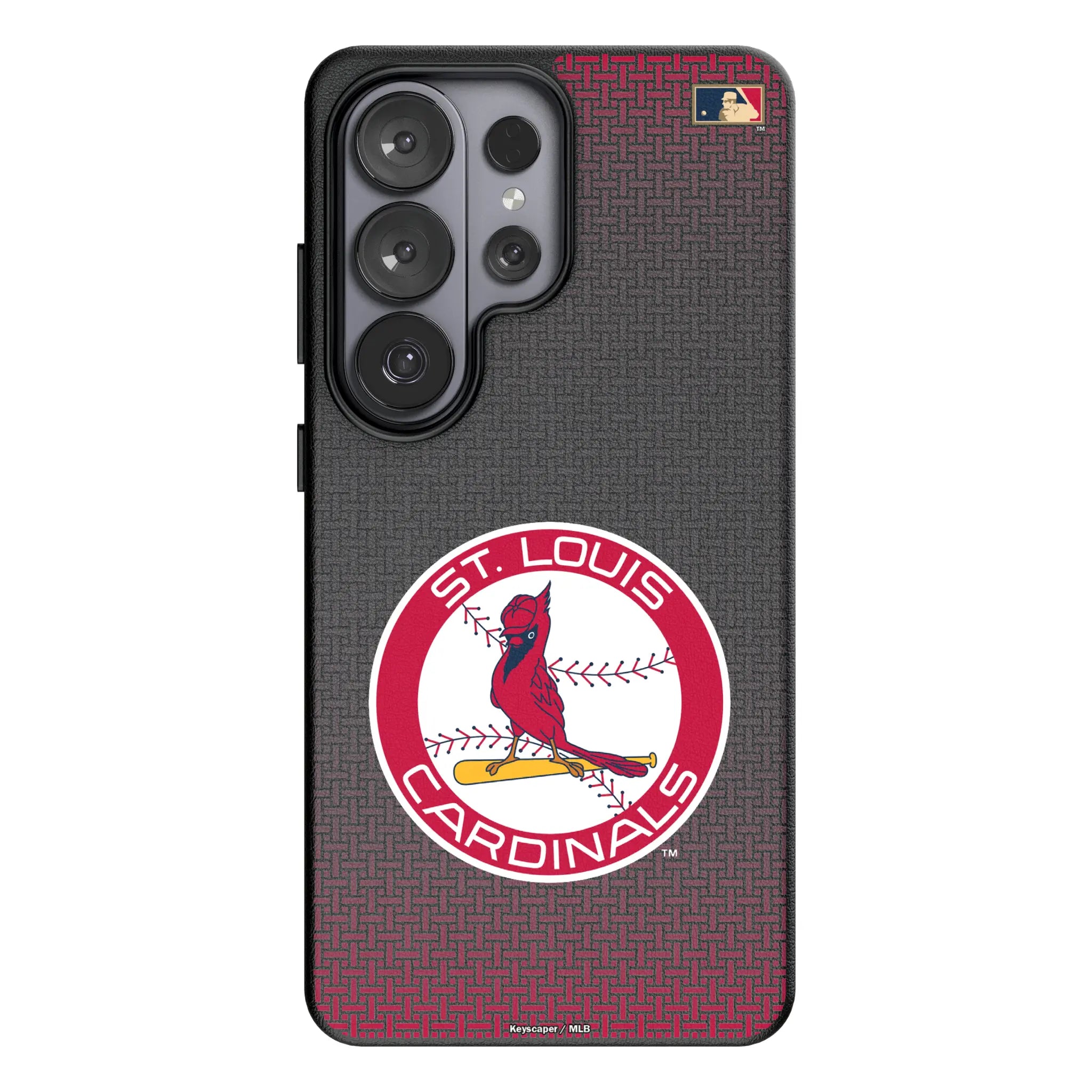 St Louis Cardinals 1966-1997 - Cooperstown Collection Linen MagSafe Compatible Phone Case for Samsung Galaxy
