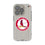 St Louis Cardinals 1966-1997 - Cooperstown Collection Pinstripe Clear Phone Case for Apple iPhone