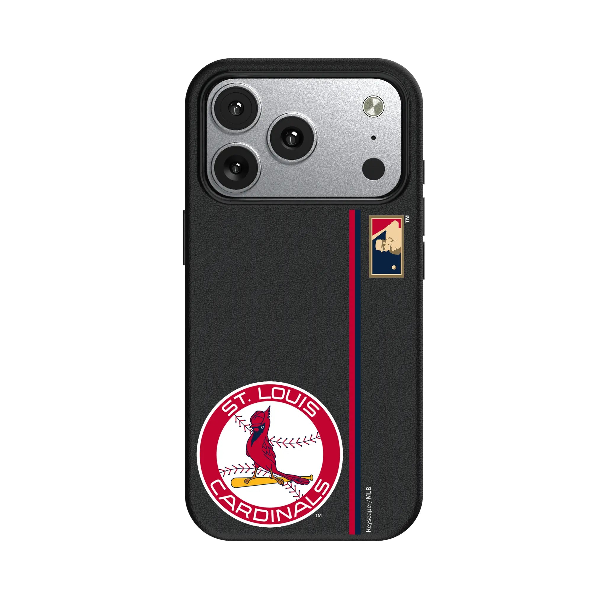 St Louis Cardinals 1966-1997 - Cooperstown Collection Sidebar MagSafe Compatible Phone Case for Apple iPhone
