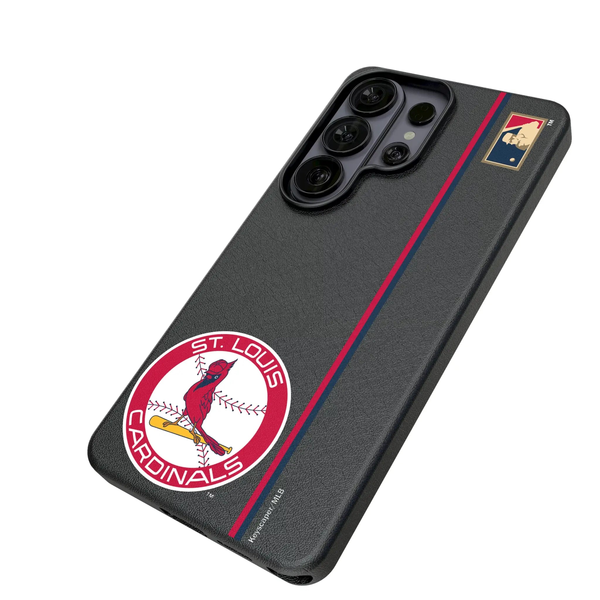 St Louis Cardinals 1966-1997 - Cooperstown Collection Sidebar MagSafe Compatible Phone Case for Samsung Galaxy