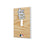 St Louis Cardinals Baseball Bat Hidden-Screw Light Switch Plate