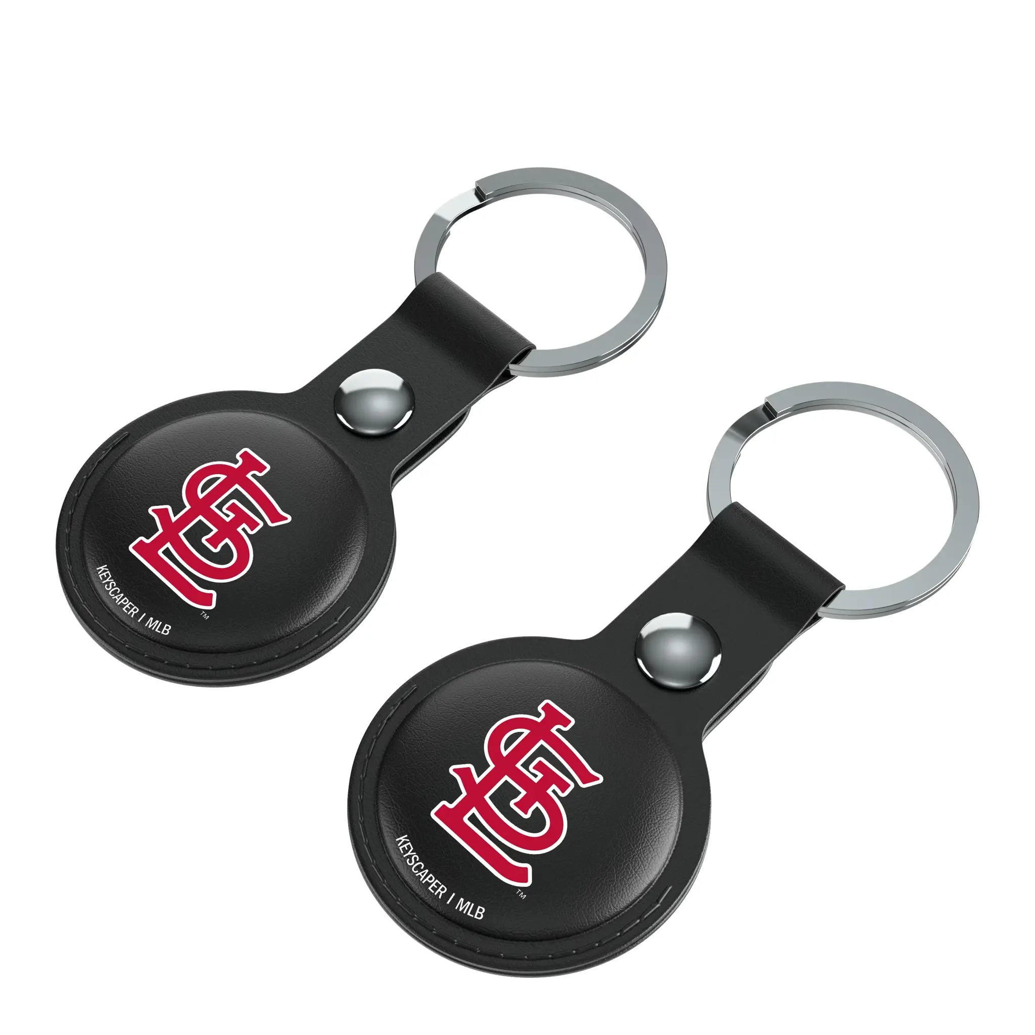 St Louis Cardinals Insignia Black Airtag Holder 2-Pack
