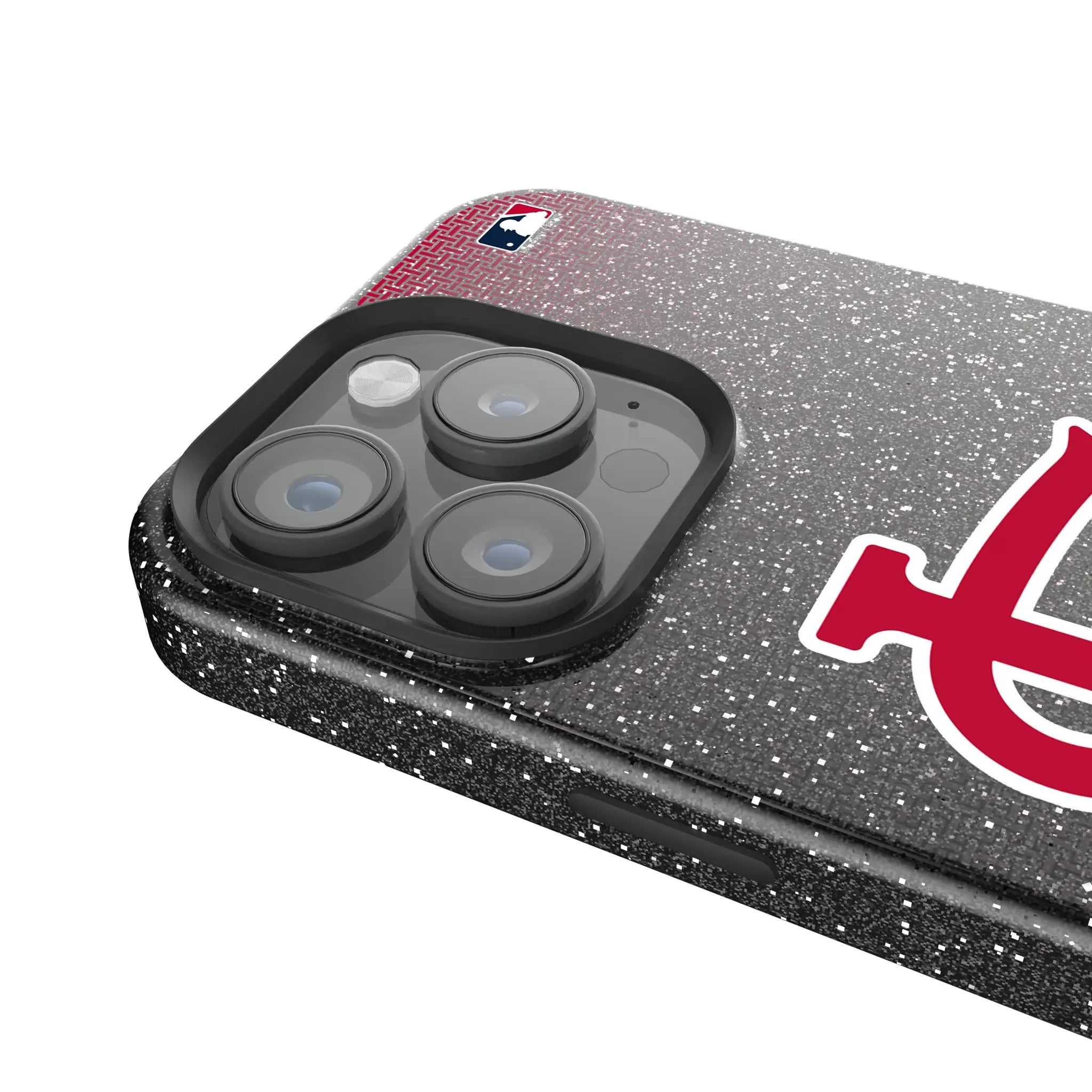 St Louis Cardinals Linen Bling Phone Case for Apple iPhone