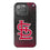 St Louis Cardinals Linen Bling Phone Case for Apple iPhone