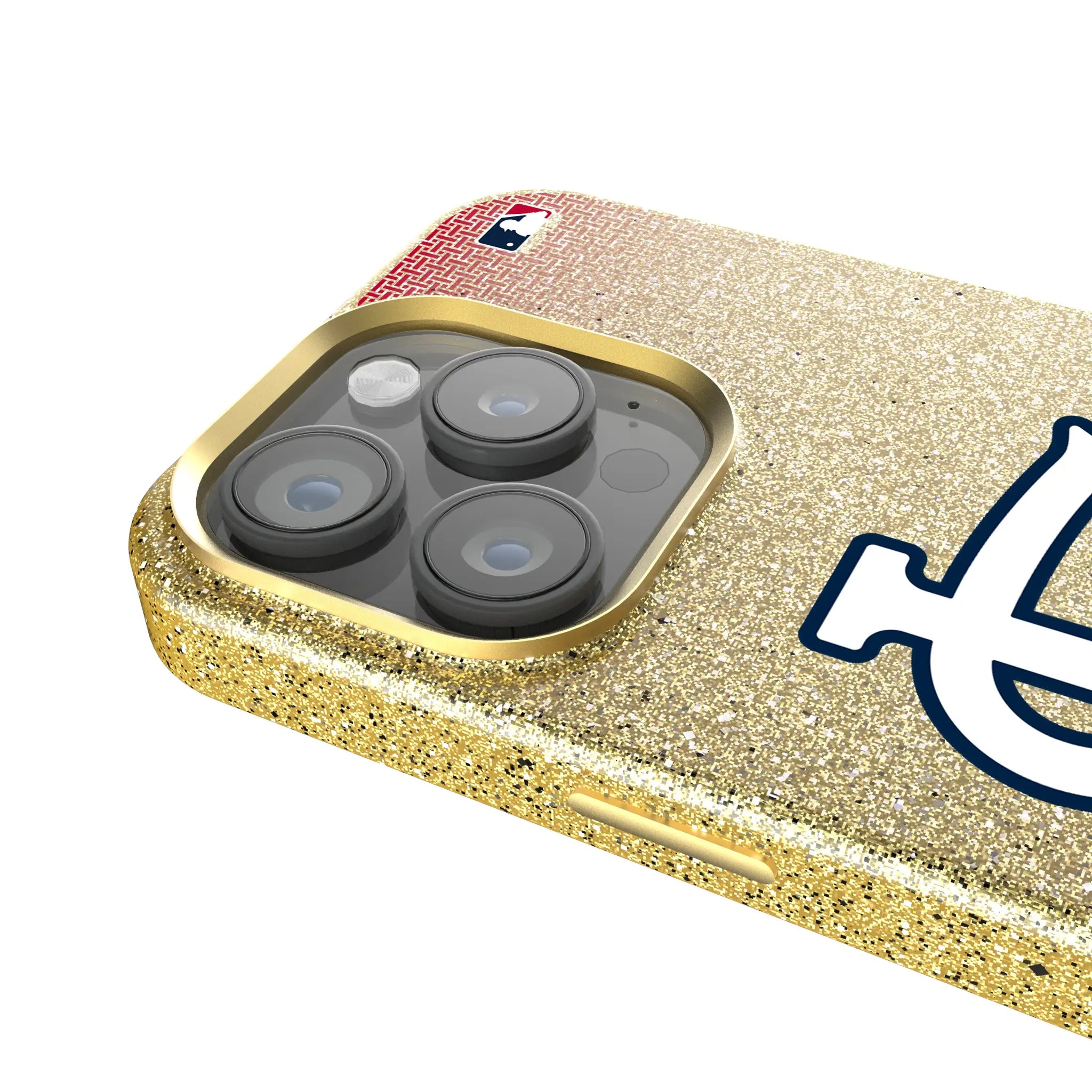 St Louis Cardinals Linen Bling Phone Case for Apple iPhone