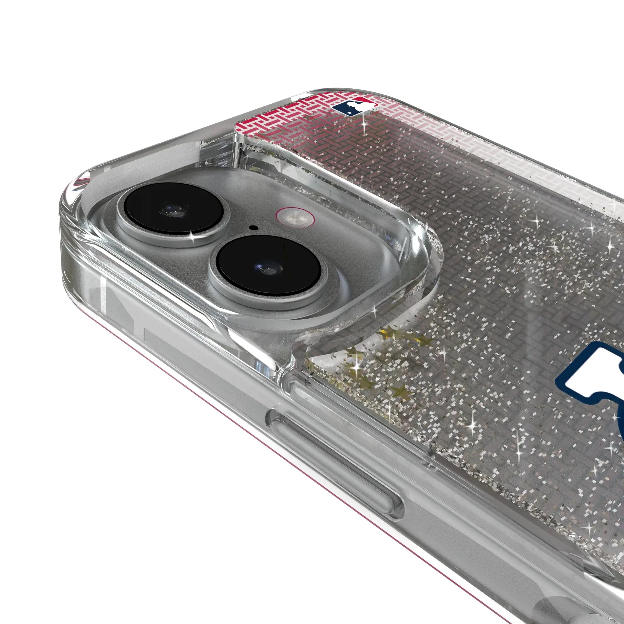 St Louis Cardinals Linen Glitter Phone Case