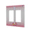 St Louis Cardinals Linen Hidden-Screw Light Switch Plate