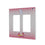 St Louis Cardinals Linen Hidden-Screw Light Switch Plate