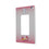 St Louis Cardinals Linen Hidden-Screw Light Switch Plate