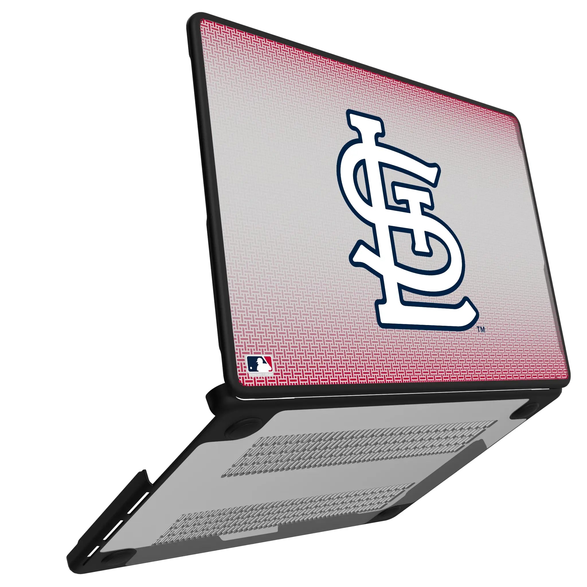St Louis Cardinals Linen Laptop Case for Apple MacBook