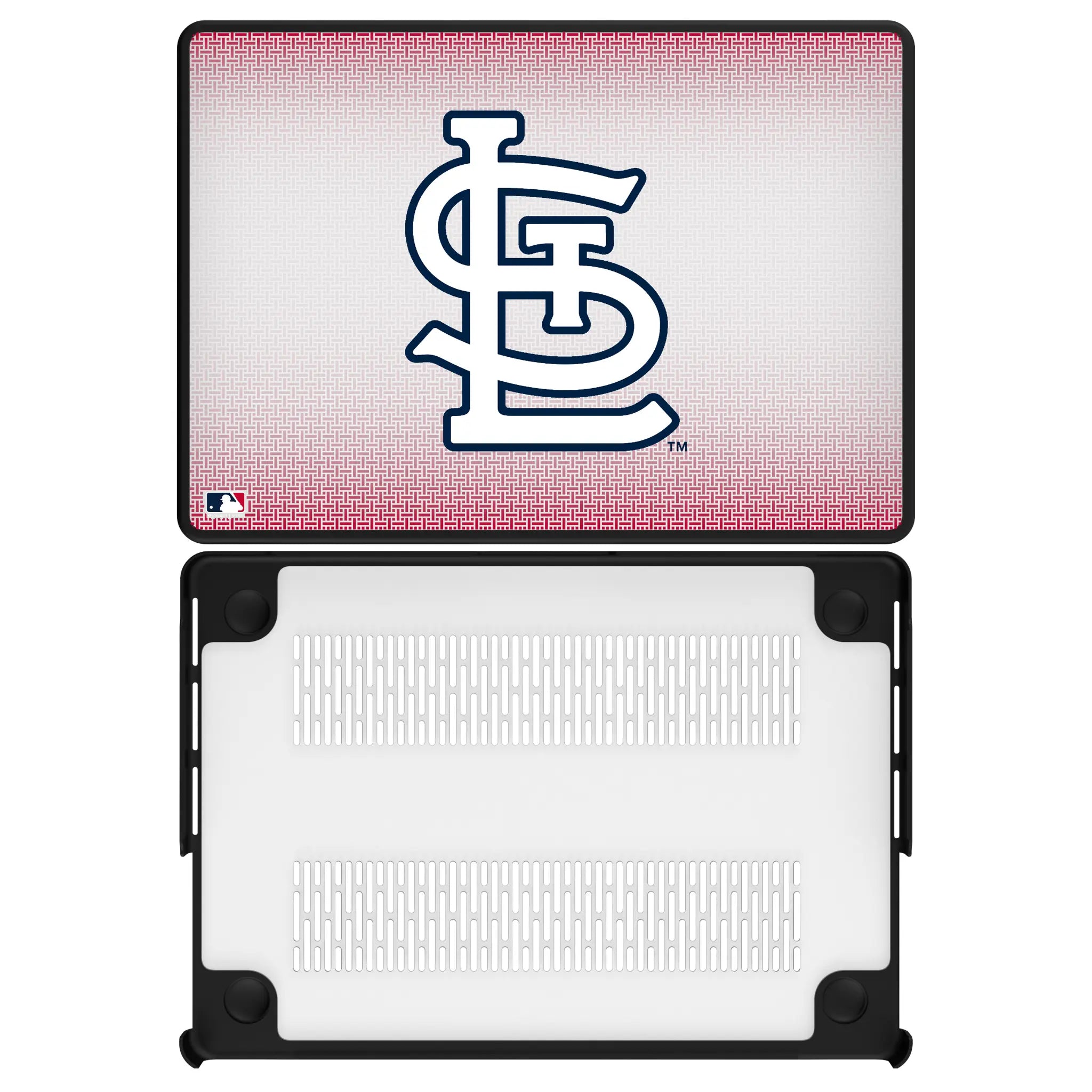 St Louis Cardinals Linen Laptop Case for Apple MacBook