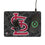 St Louis Cardinals Monocolor Tilt 15-Watt Wireless Charger and Mouse Pad