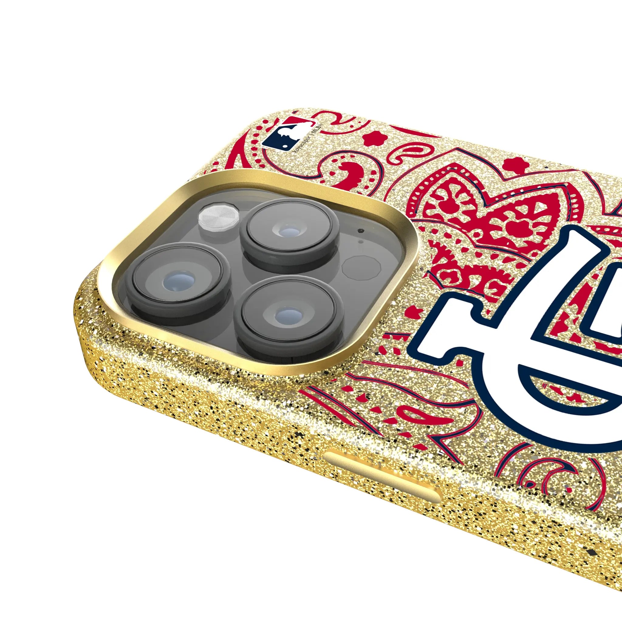 St Louis Cardinals Paisley Bling Phone Case