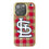St Louis Cardinals Plaid Bling Phone Case