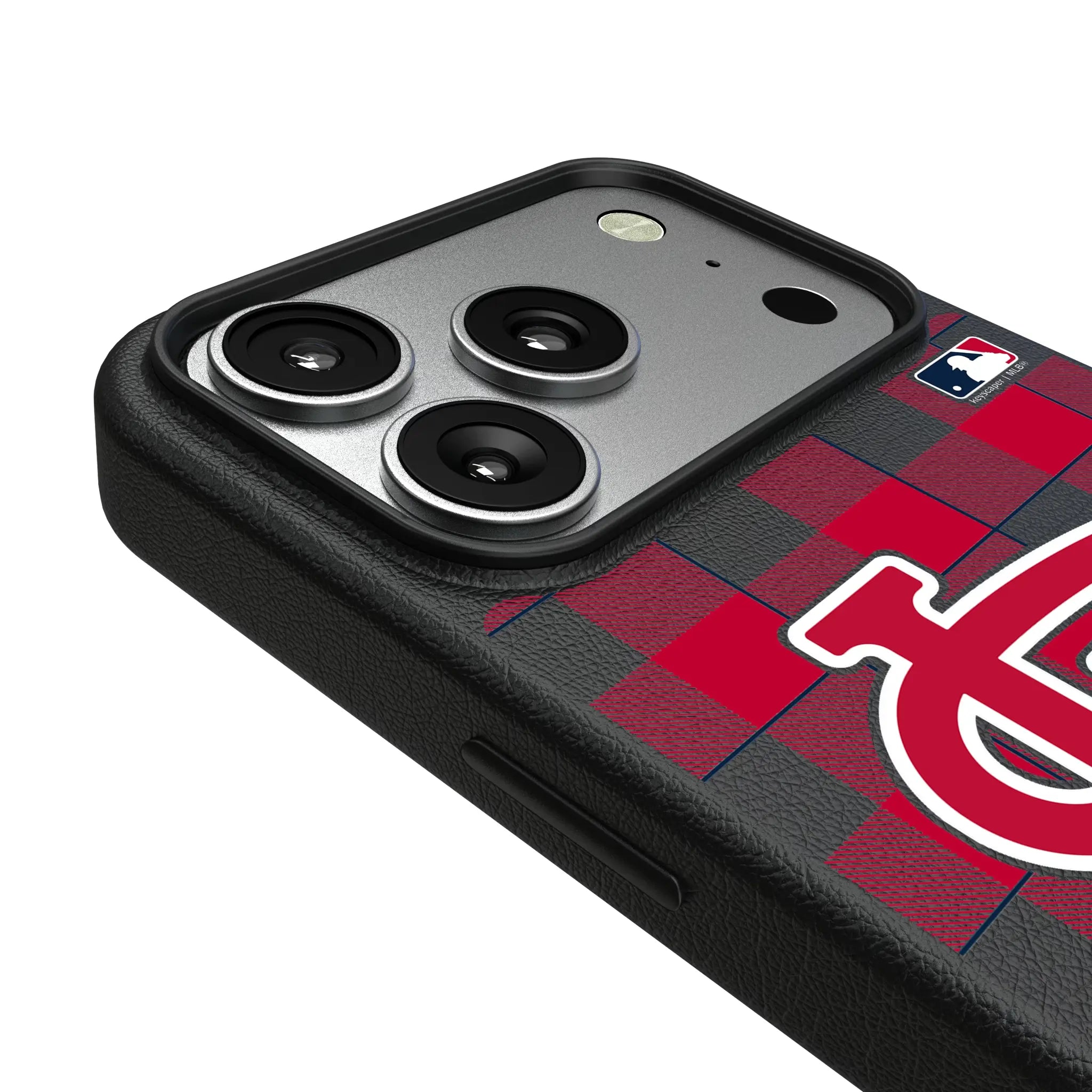 St Louis Cardinals Plaid MagSafe Compatible Phone Case for Apple iPhone