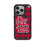 St Louis Cardinals Plaid MagSafe Compatible Phone Case for Apple iPhone