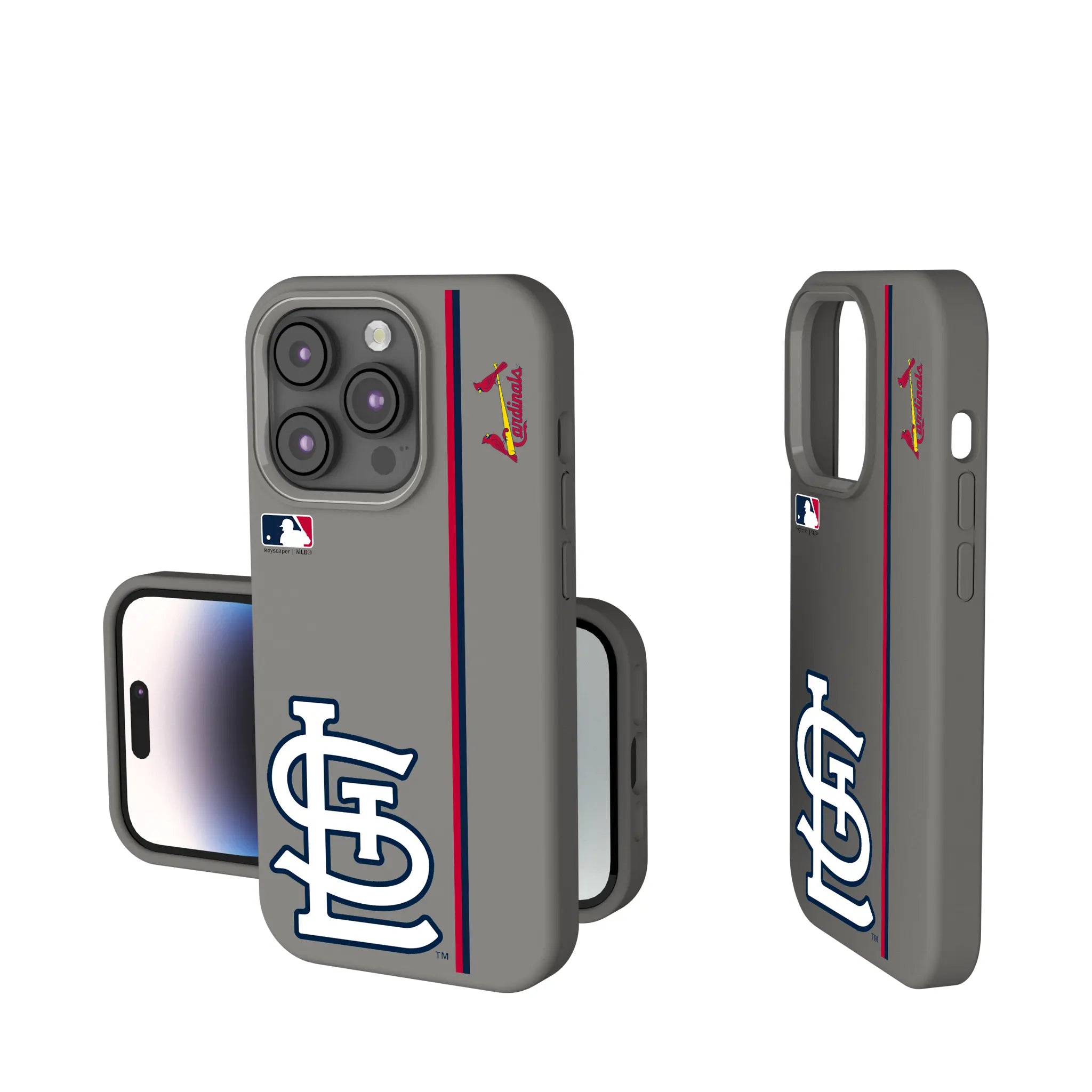 St Louis Cardinals Sidebar Soft Touch Phone Case