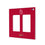 St Louis Cardinals Solid Hidden-Screw Light Switch Plate