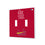St Louis Cardinals Solid Hidden-Screw Light Switch Plate