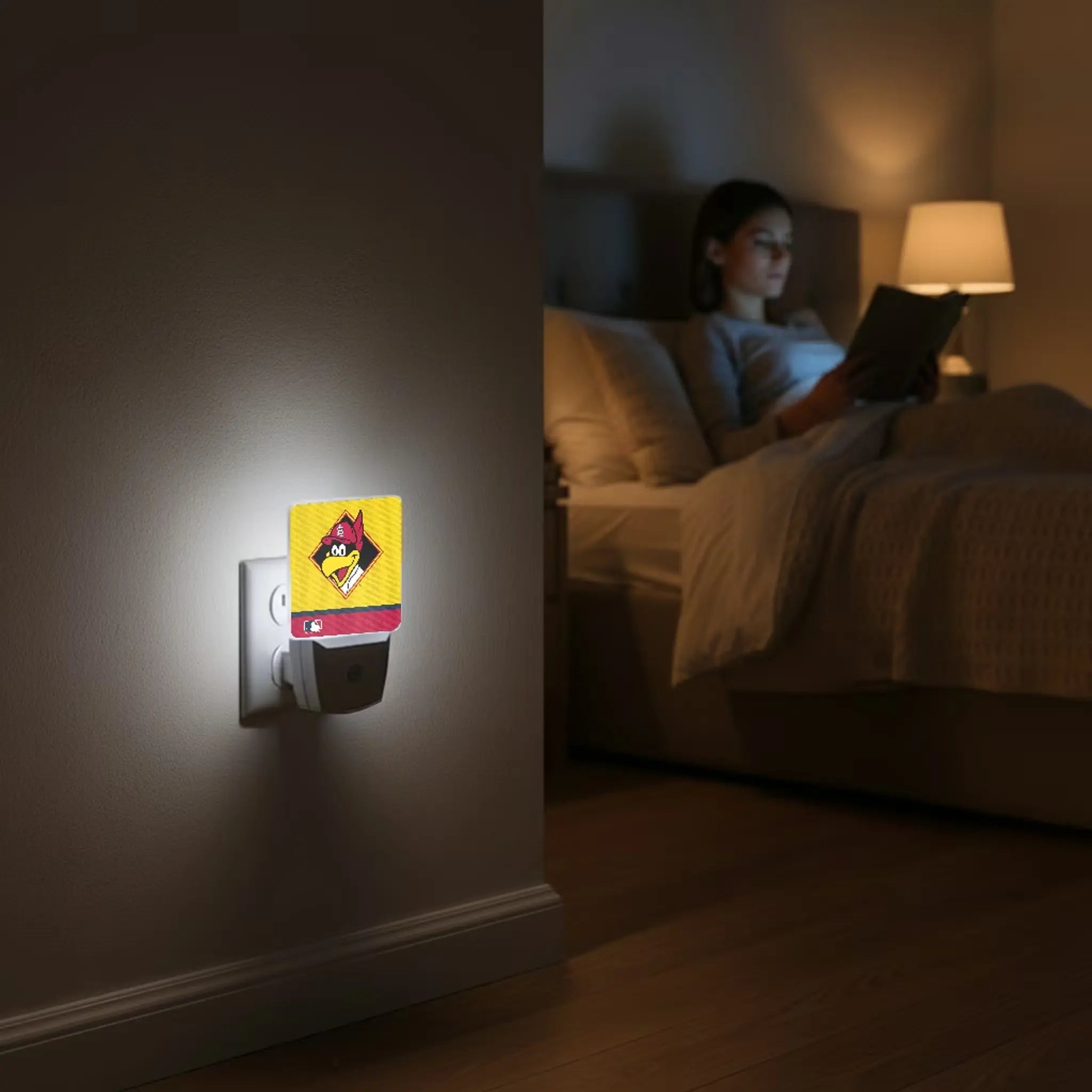 St Louis Cardinals Stripe Night Light 2-Pack