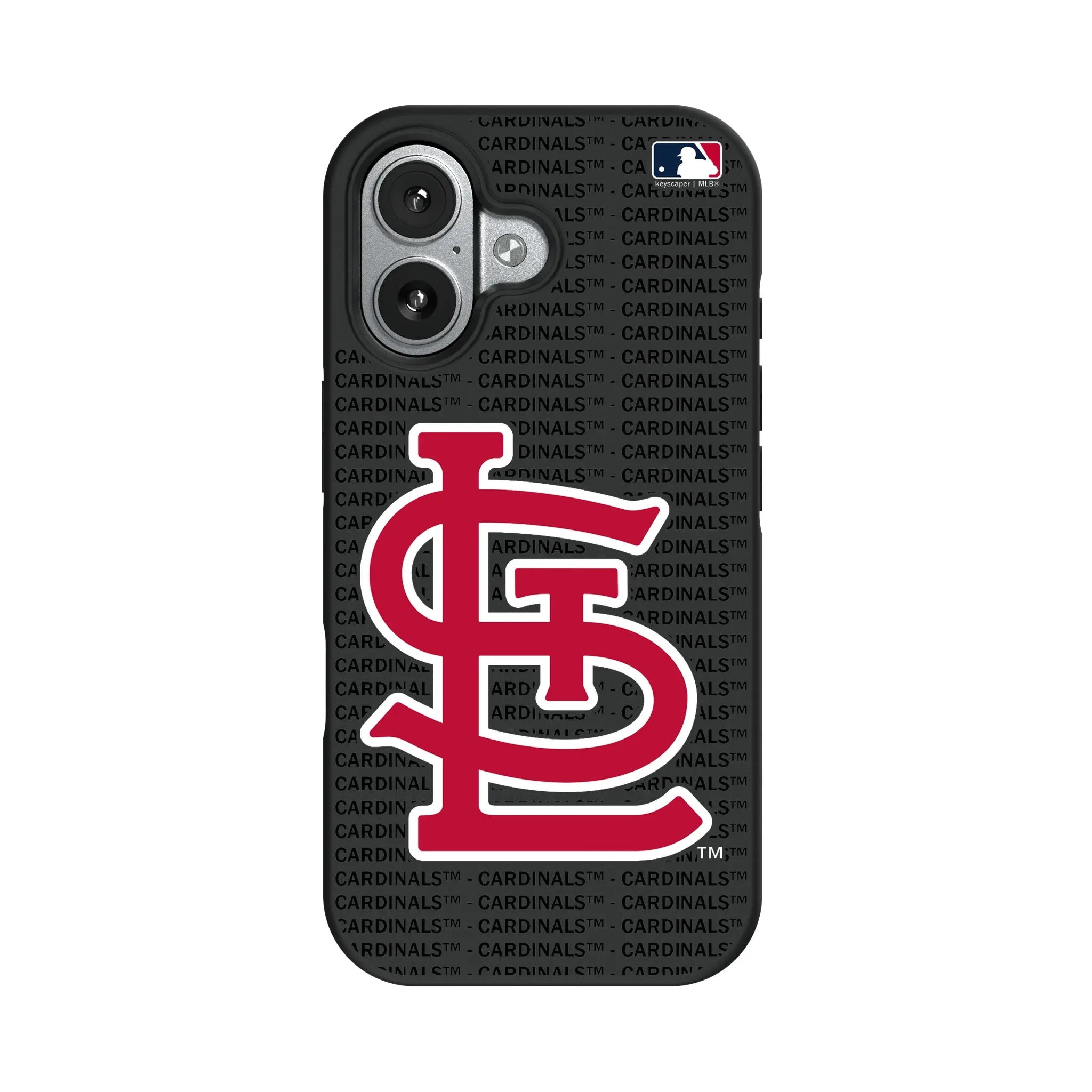 St Louis Cardinals Text Backdrop Bump Phone Case