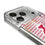 St Louis Cardinals Text Backdrop Glitter Phone Case