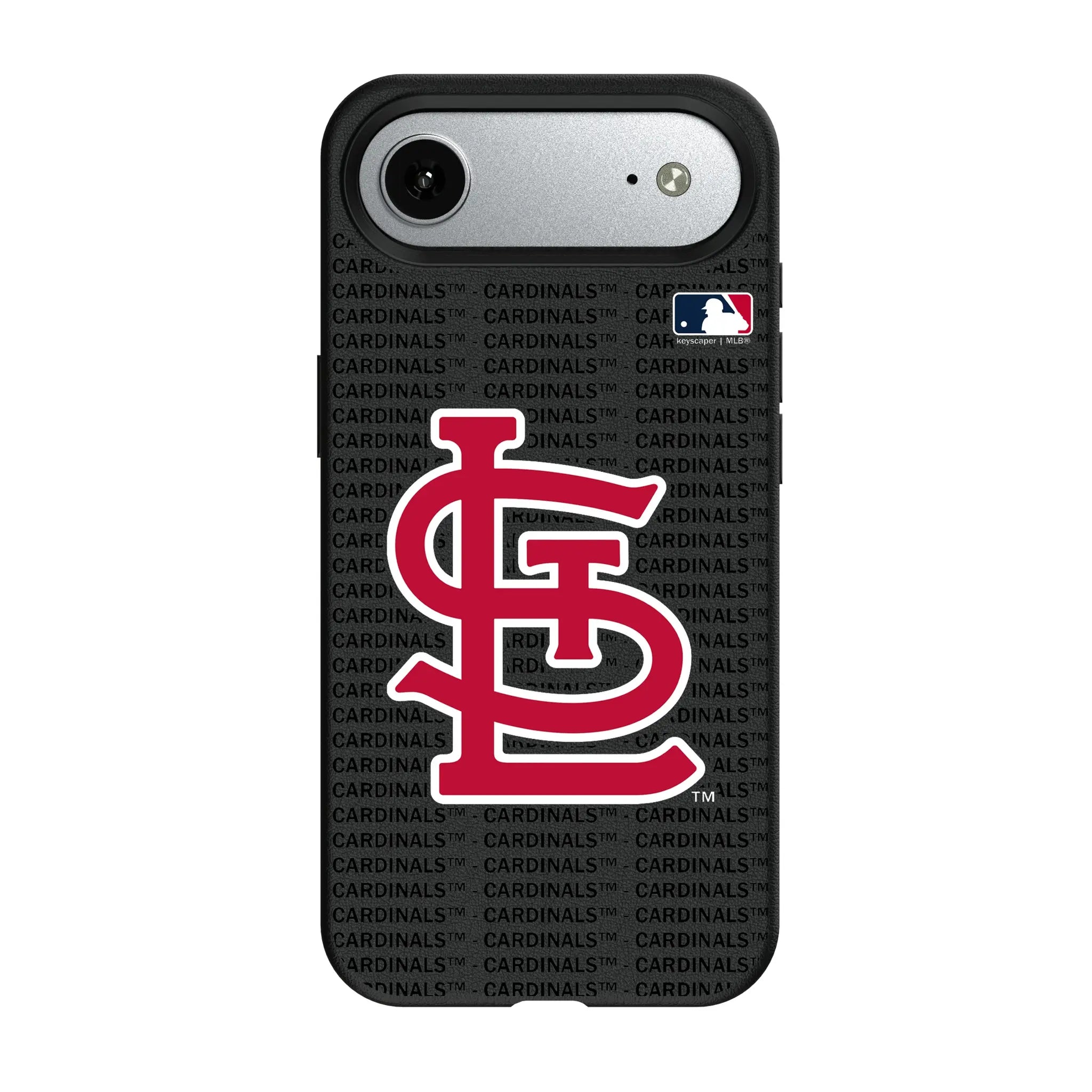 St Louis Cardinals Text Backdrop MagSafe Compatible Phone Case for Apple iPhone