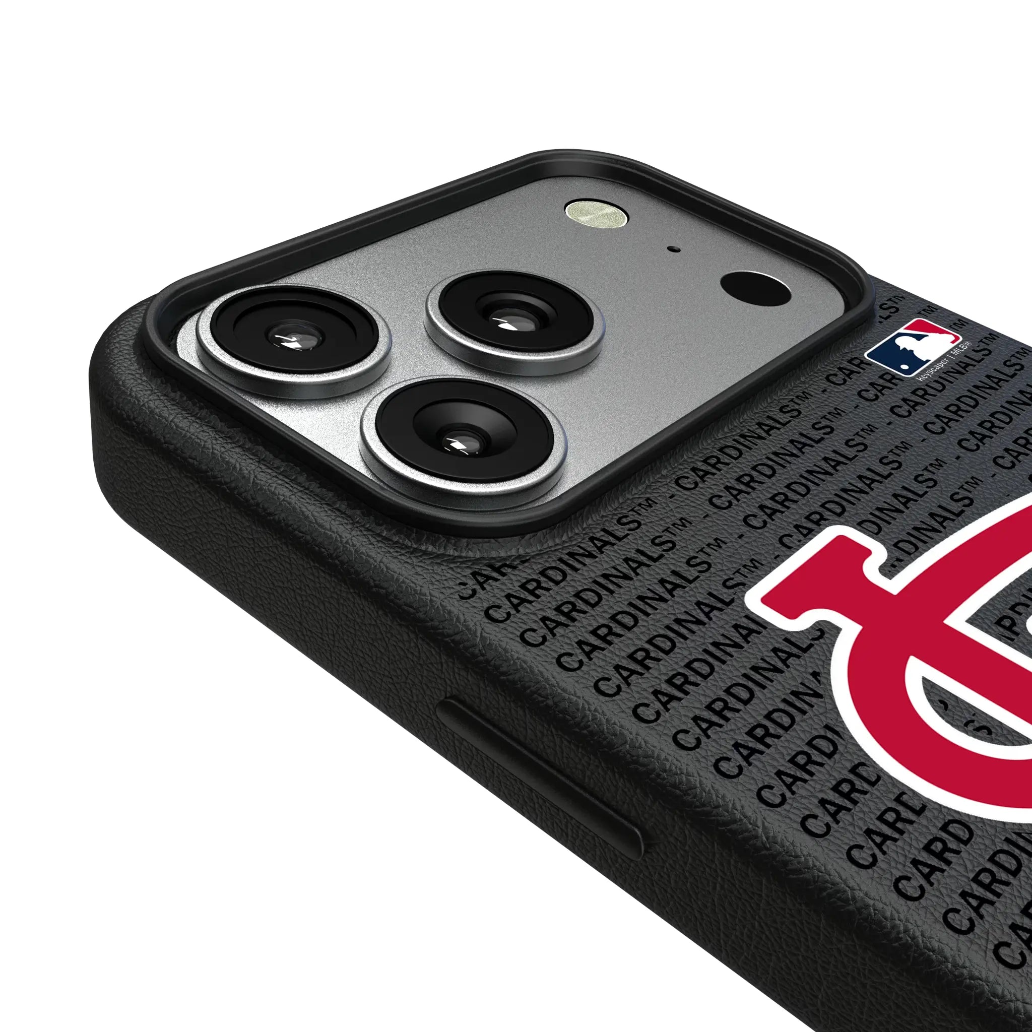 St Louis Cardinals Text Backdrop MagSafe Compatible Phone Case for Apple iPhone