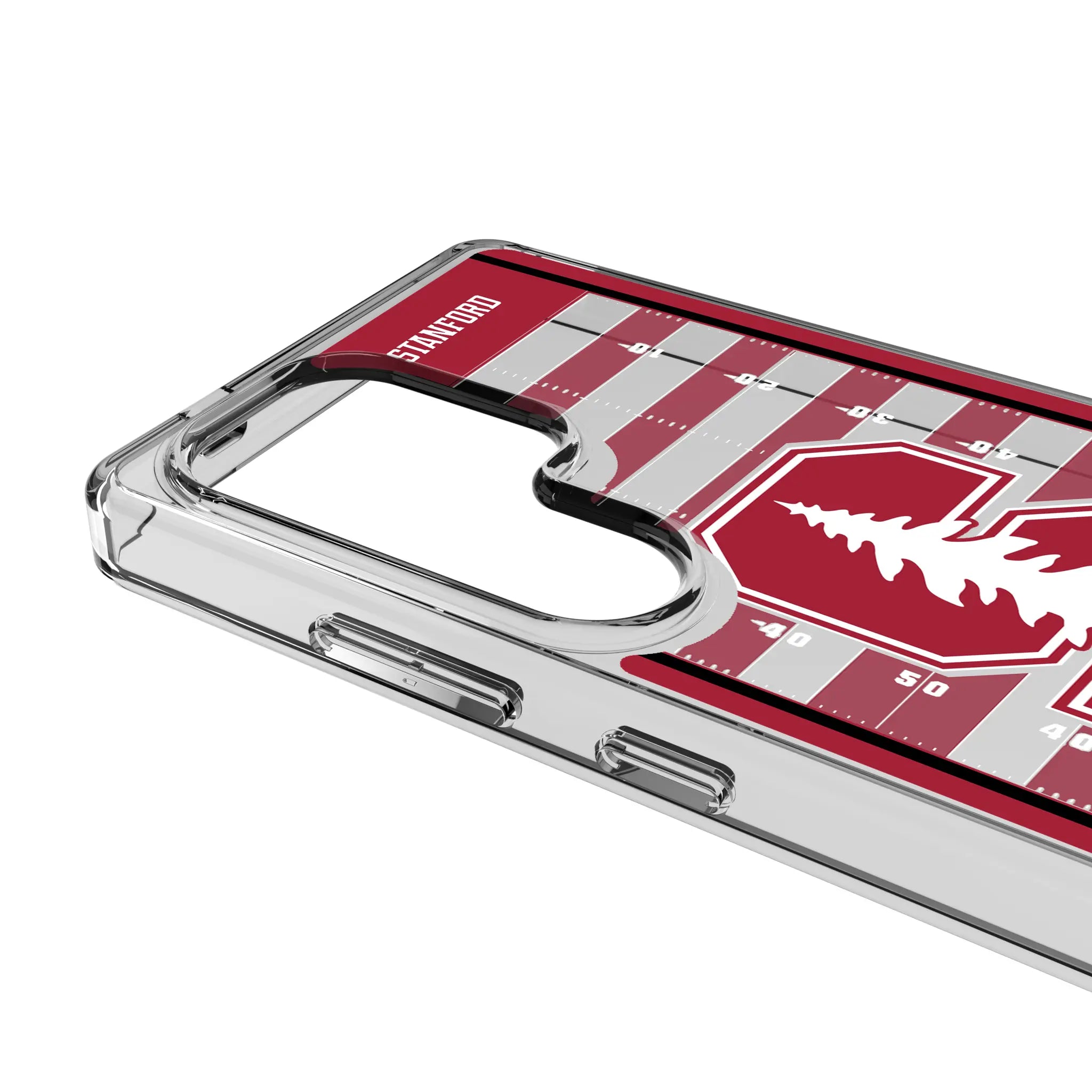 Stanford University Cardinal Field Clear Phone Case