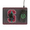 Stanford University Cardinal Linen 15-Watt Wireless Charger and Mouse Pad