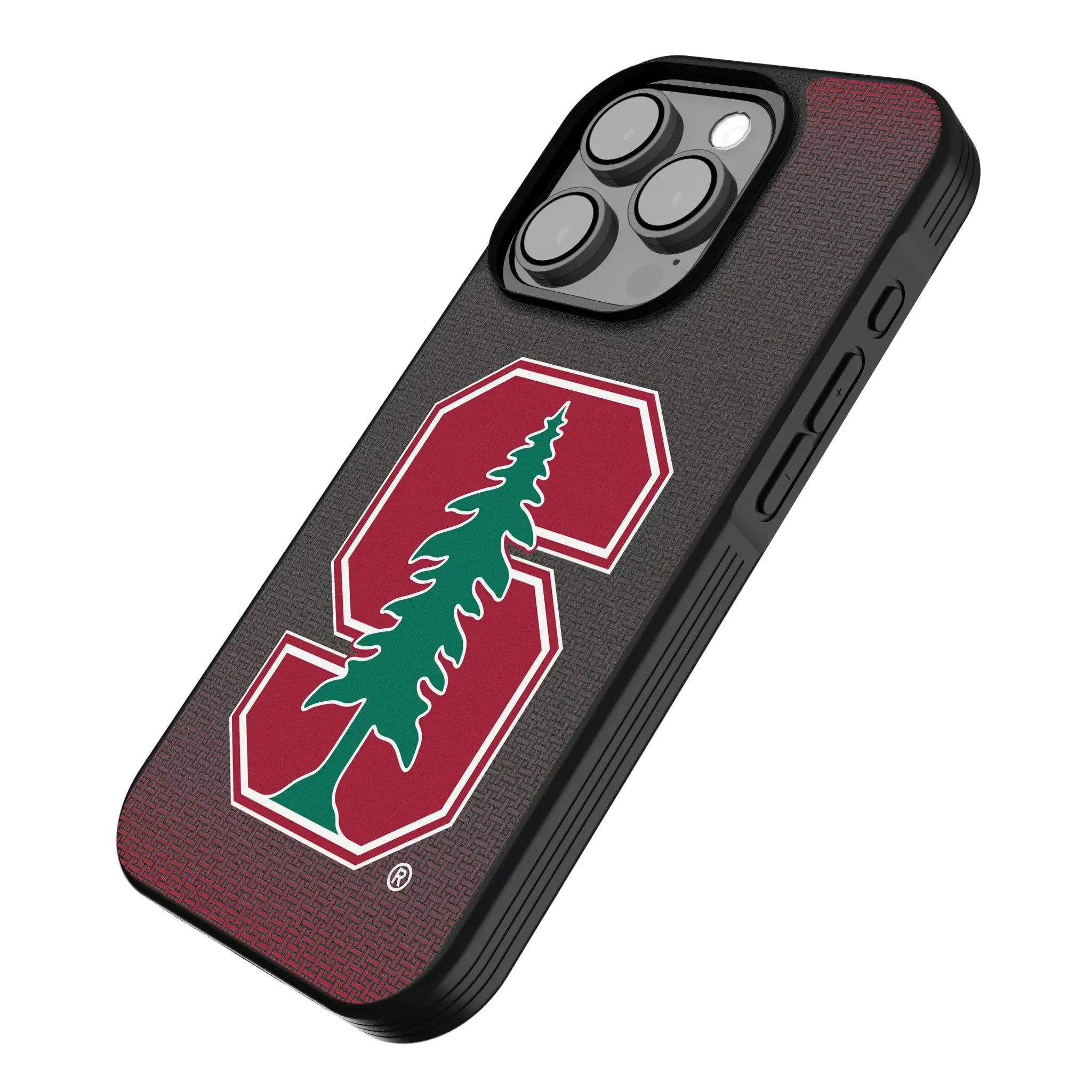 Stanford University Cardinal Linen Bump Phone Case