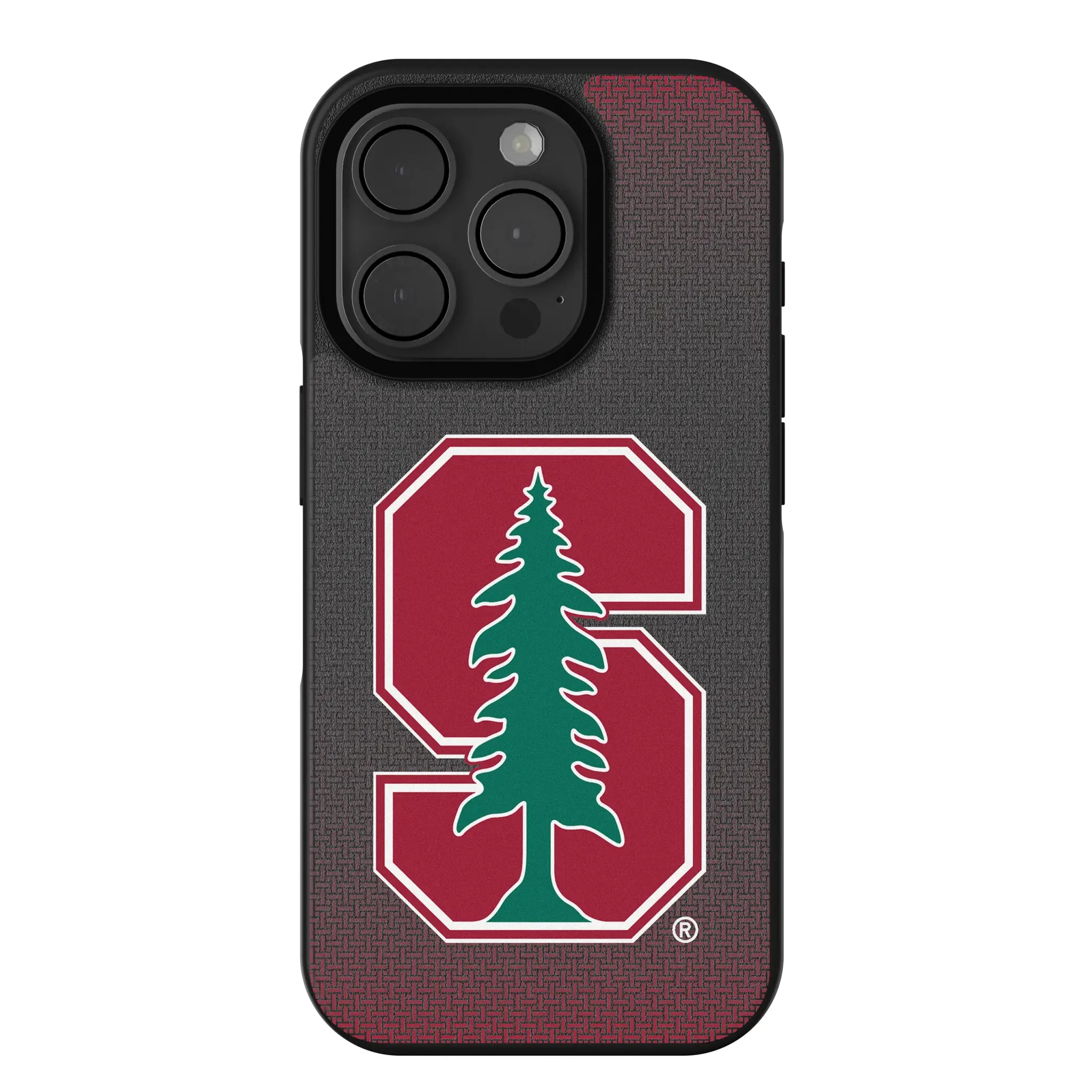 Stanford University Cardinal Linen Bump Phone Case