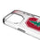 Stanford University Cardinal Linen Clear Phone Case for Apple iPhone