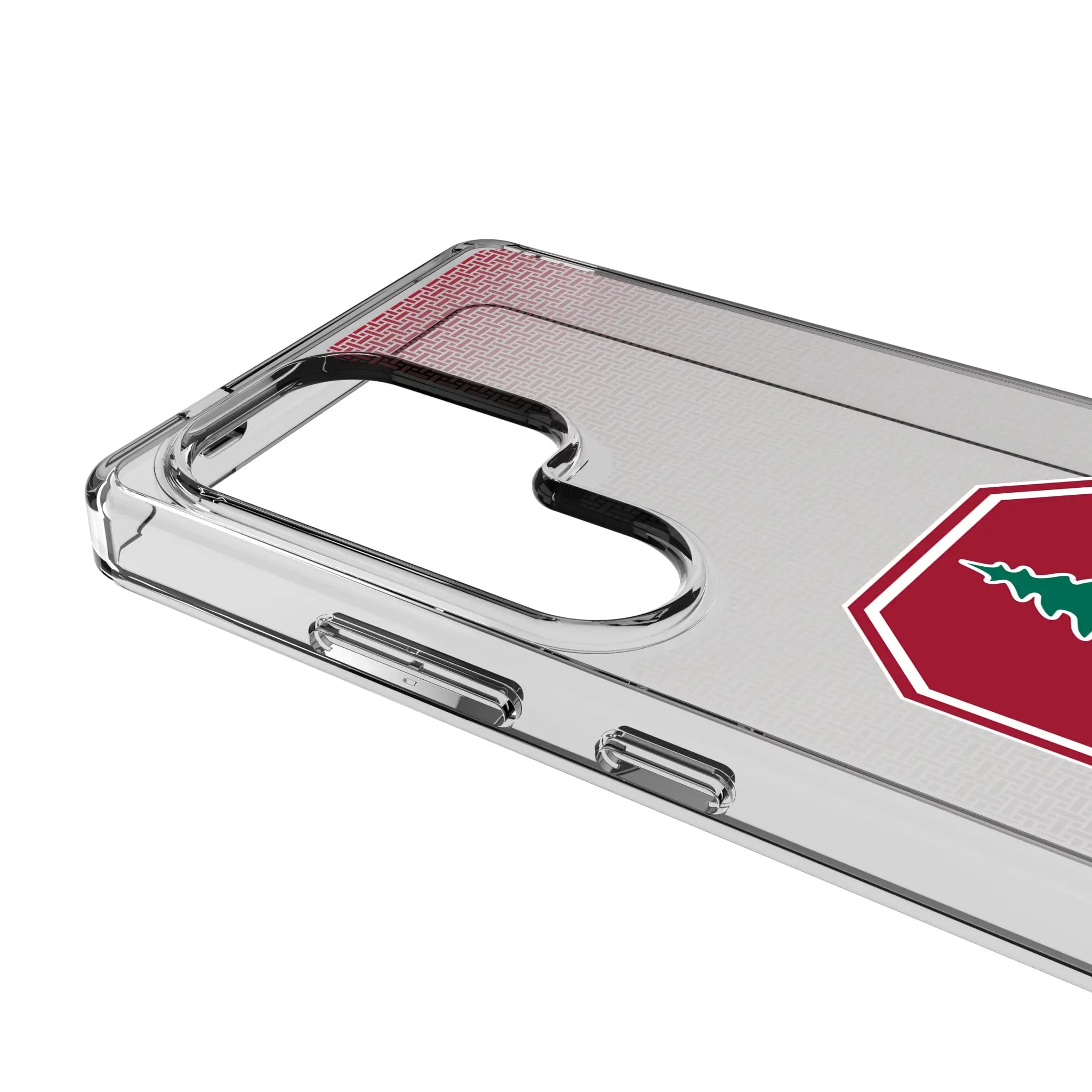 Stanford University Cardinal Linen Clear Phone Case for Samsung Galaxy