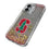 Stanford University Cardinal Linen Glitter Phone Case