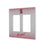 Stanford University Cardinal Linen Hidden-Screw Light Switch Plate