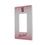 Stanford University Cardinal Linen Hidden-Screw Light Switch Plate