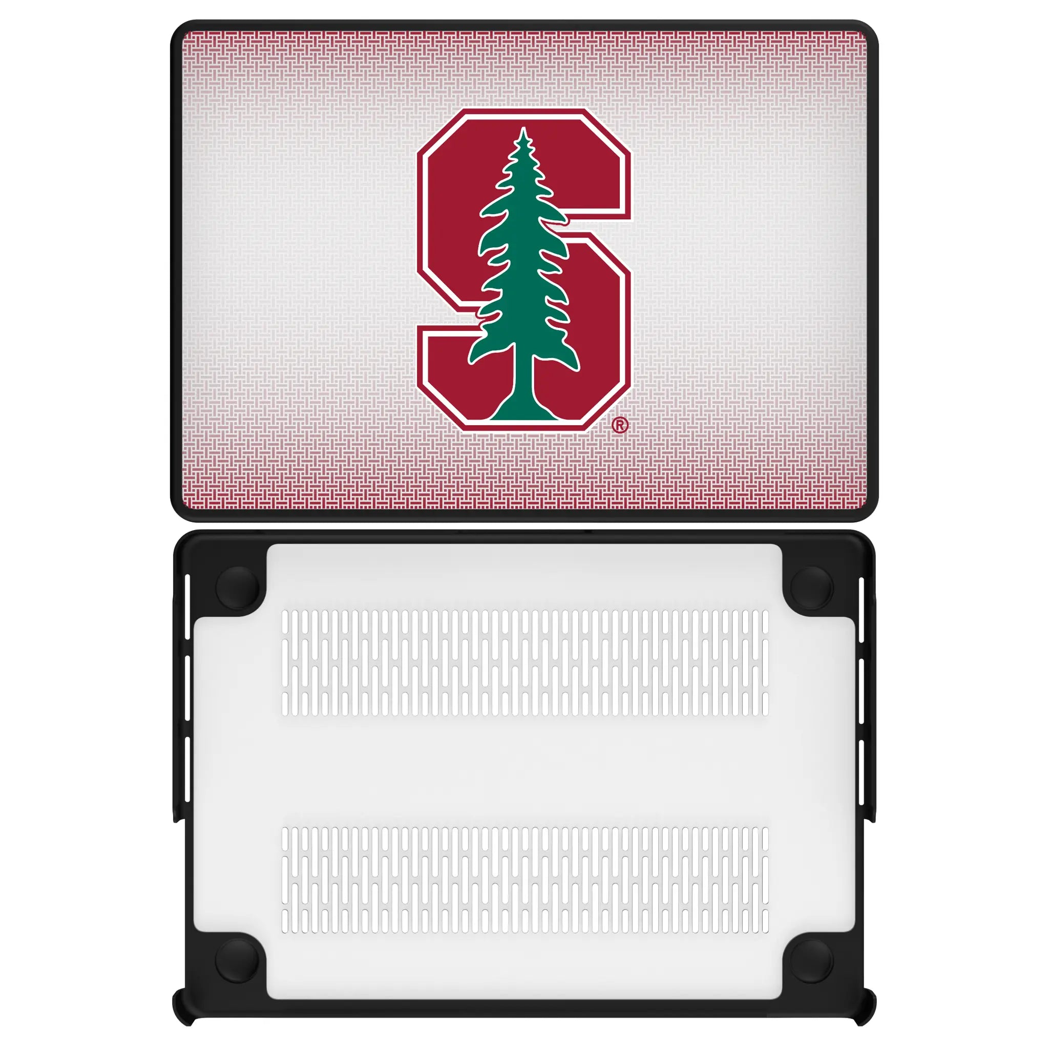 Stanford University Cardinal Linen Laptop Case for Apple MacBook