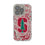 Stanford University Cardinal Paisley Clear Phone Case for Apple iPhone