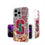 Stanford University Cardinal Paisley Glitter Phone Case