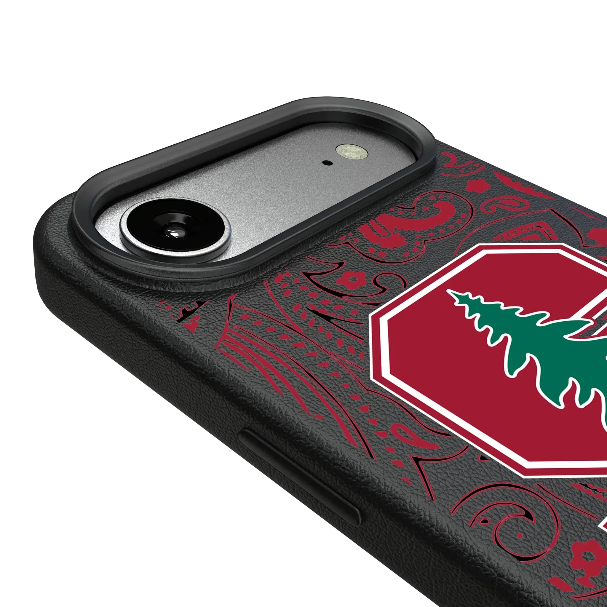Stanford University Cardinal Paisley MagSafe Compatible Phone Case for Apple iPhone