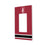 Stanford University Cardinal Stripe Hidden-Screw Light Switch Plate