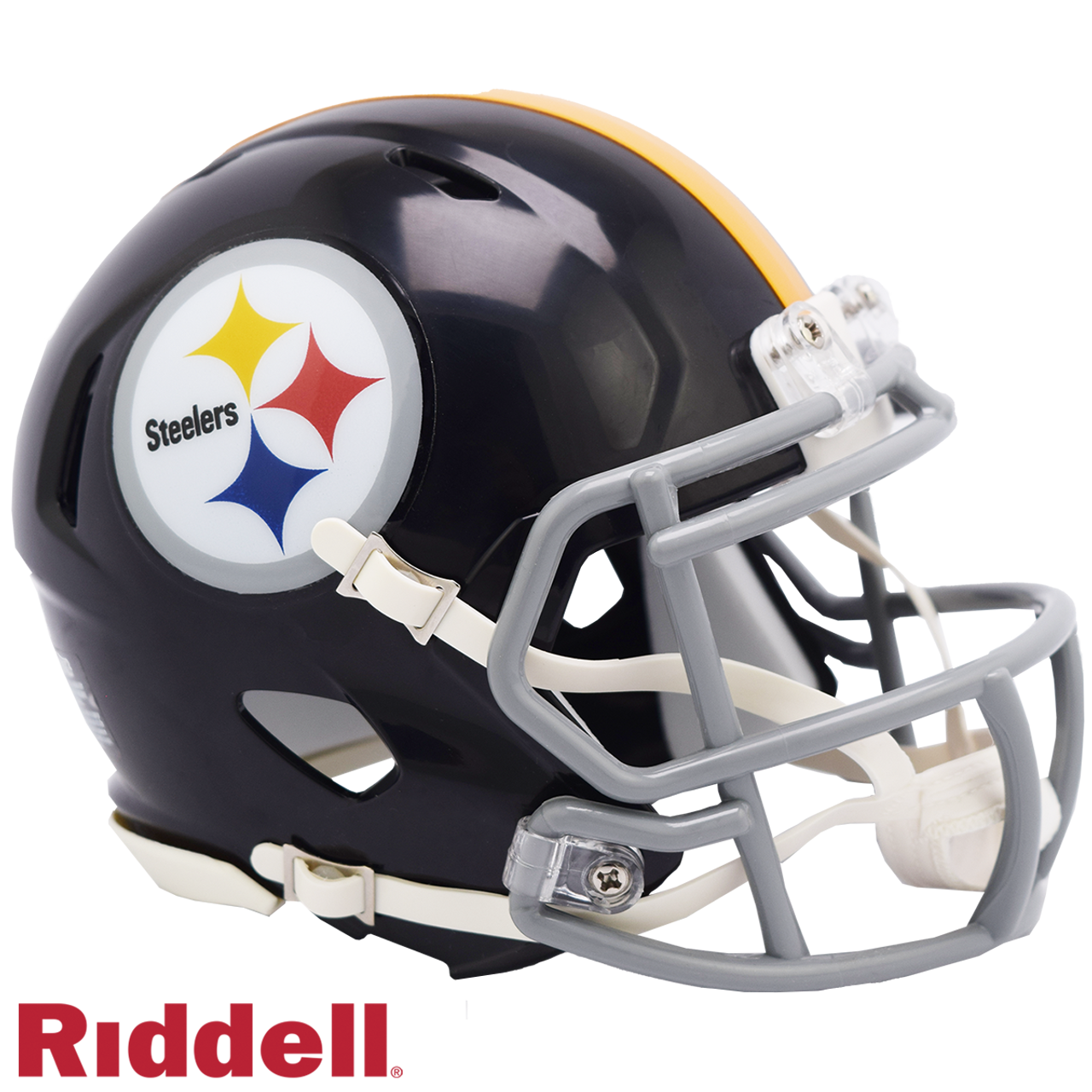 Pittsburgh Steelers Helmet Riddell Replica Mini Speed Style 1963-1976 T/B - Sports Collectibles, Sports Memorabilia, Sports Fan Shop, Sports Gifts