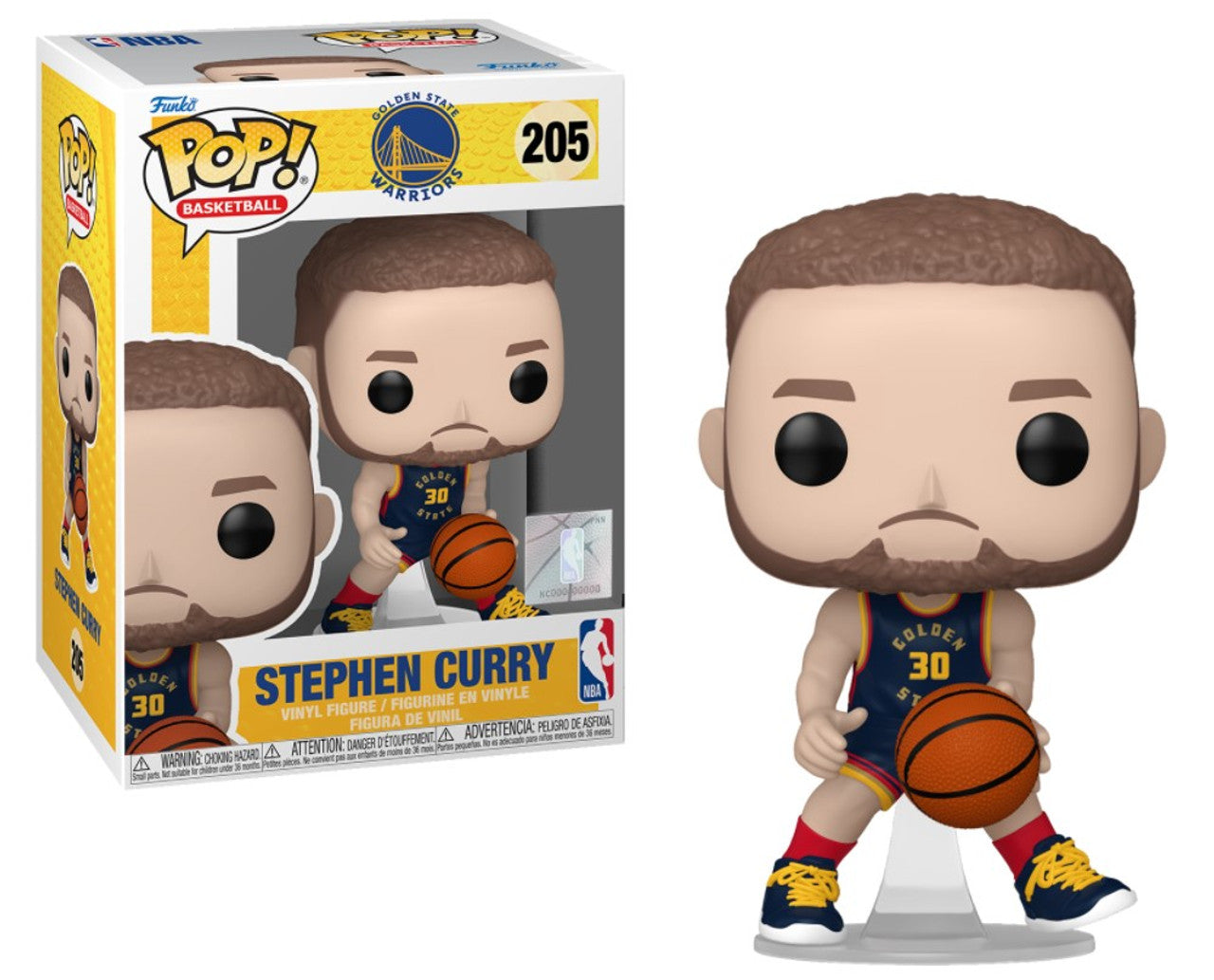 Stephen Curry (Golden State Warriors) City Edition Jersey Funko Pop! - Sports Collectibles, Sports Memorabilia, Sports Fan Shop, Sports Gifts
