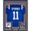 Framed Autographed/Signed Steve Spurrier 35x39 Florida Blue College Football Jersey JSA COA