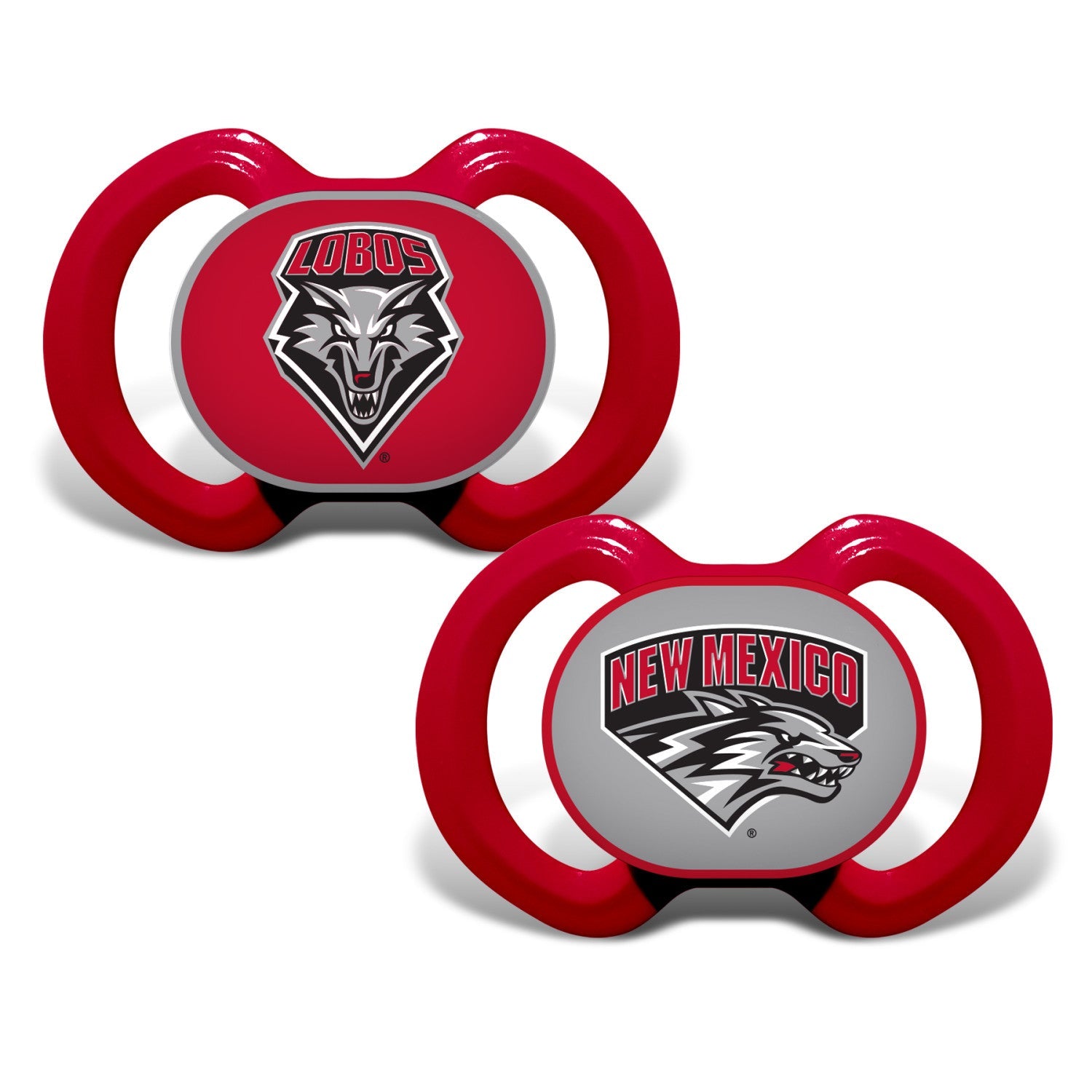 New Mexico Lobos - Pacifier 2-Pack - 757 Sports Collectibles