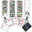 Seattle Seahawks Neon Playing Cards - 54 Card Deck